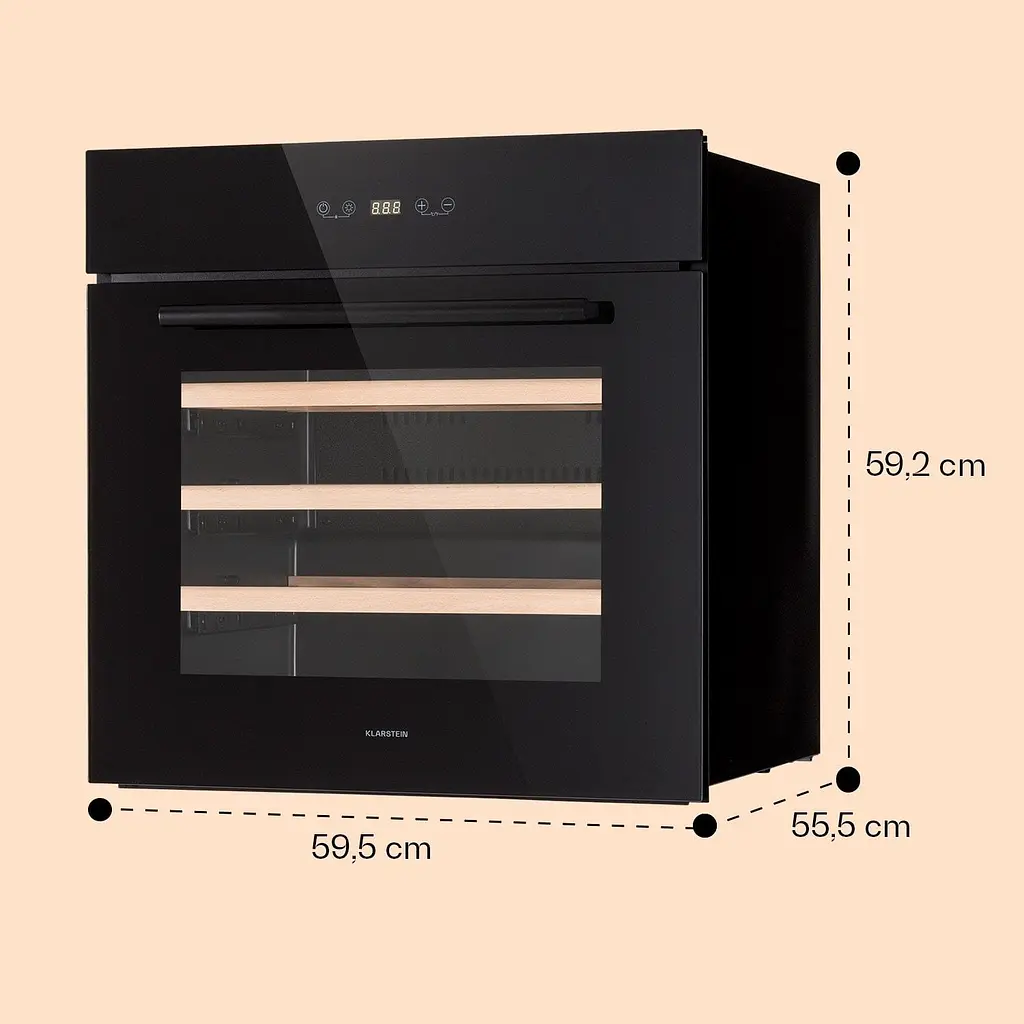 Винний холодильник вбудований Klarstein Vinsider 30 Uno (10041357) - фото 7