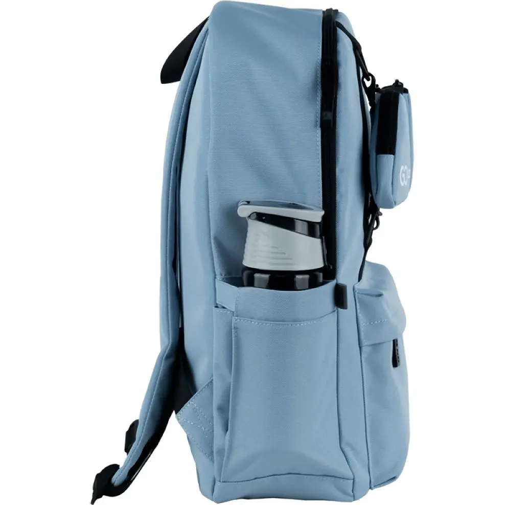Рюкзак GoPack Education Teens 178 серо-голубой (GO25-178L-3) - фото 6