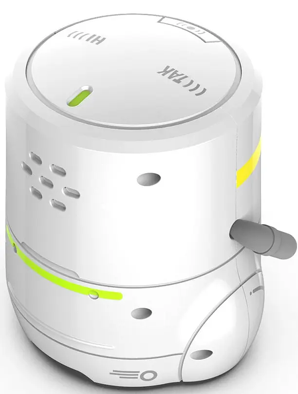 Умный робот AT-Robot с сенсорным управлением и обучающими карточками, украинский язык, белый (AT002-01-UKR) - фото 3