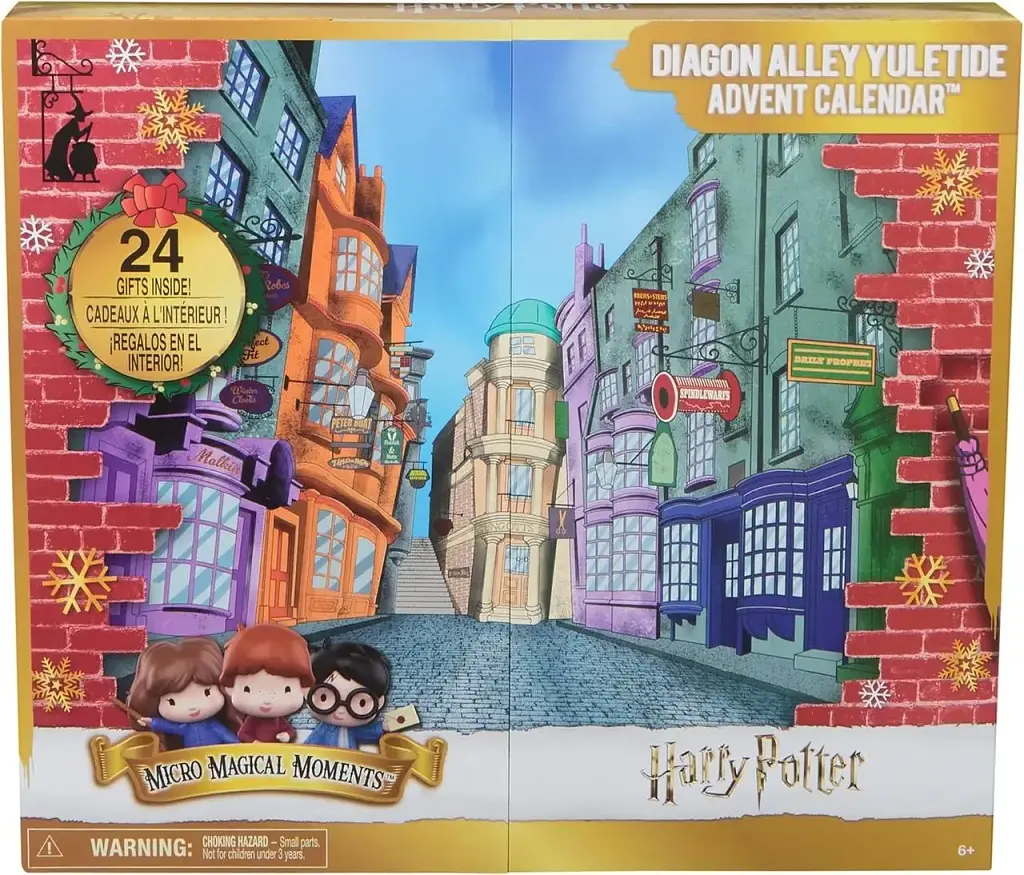 Адвент-календар Гаррі Поттер Різдвяний вечір на алеї Діаґон Spin Master Harry Potter Micro Magical Moments 24 сюрпризи (SKU-239) - фото 8