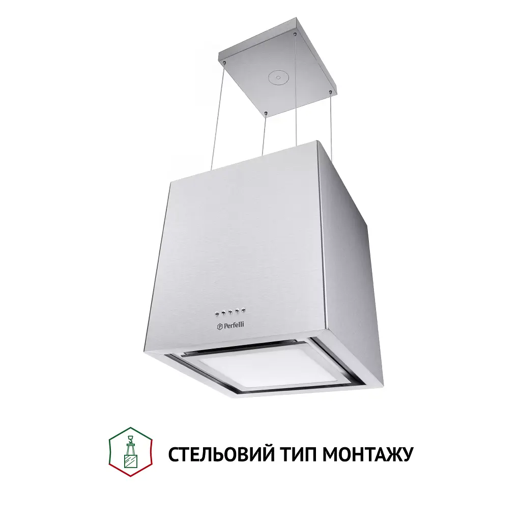 Витяжка острівна Perfelli CSE 4685 I 1000 LED - фото 3