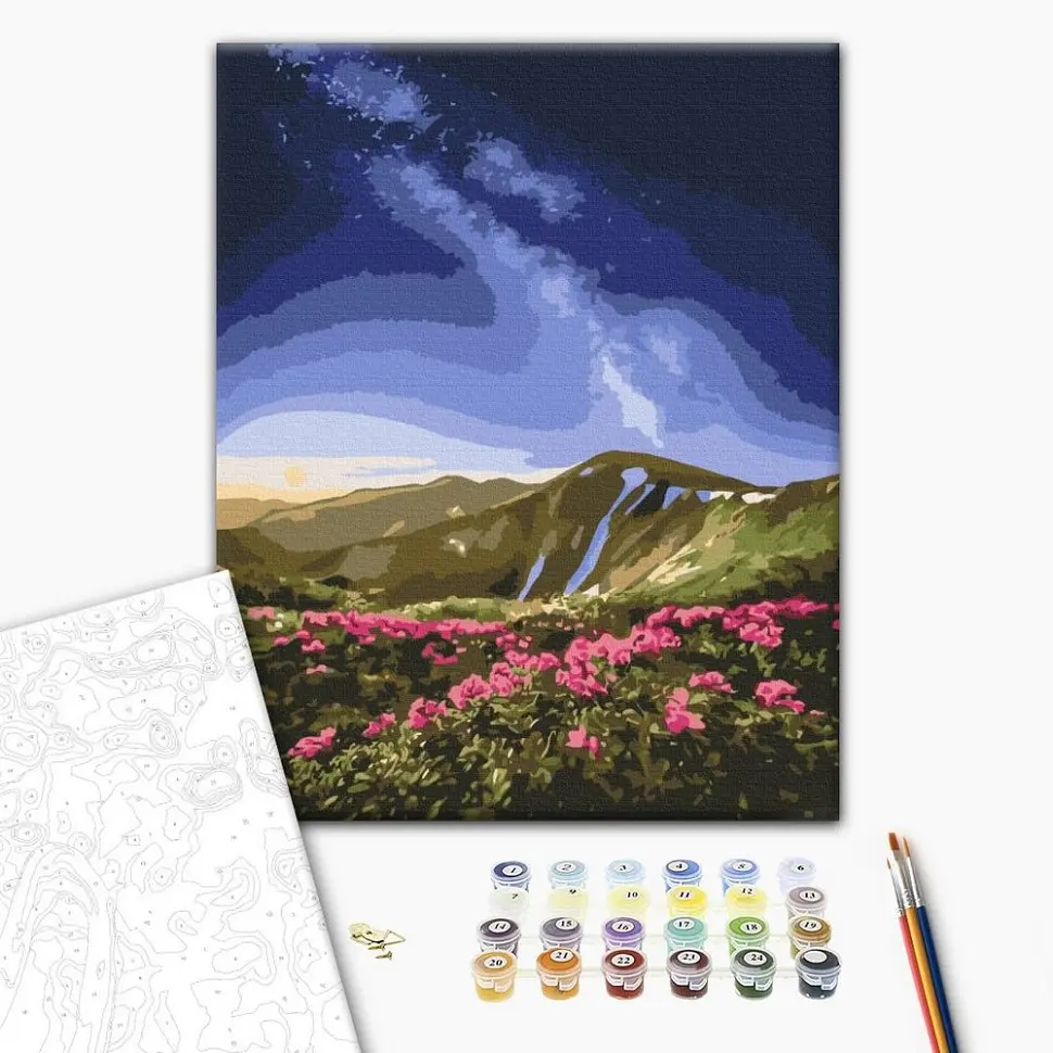 Картина за номерами "Чорногора" ©Roksolana Baran BS53753, 40х50 см - фото 2