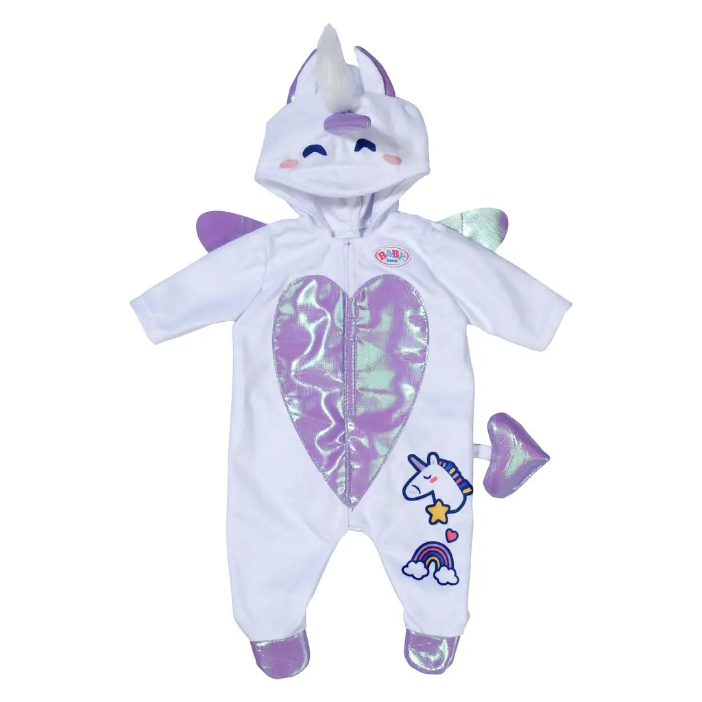 Одяг для ляльки BABY BORN - КОМБІНЕЗОН ЄДИНОРОГА (43 cm) BABY born 838266 - фото 9