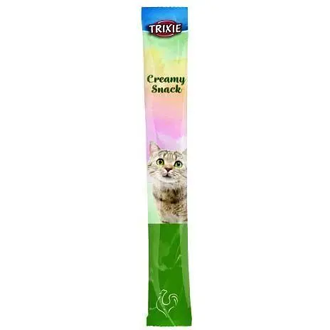 Ласощі для котів Trixie Creamy Snacks з куркою 5 шт. х 14 г - фото 2