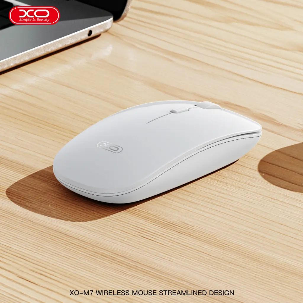 Мишка XO M7 Wireless White (M7 White) - фото 2