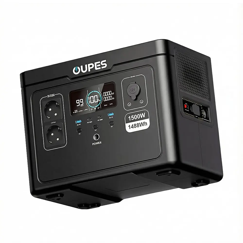 Портативна зарядна станція OUPES S015 (Exodus) 1500W 1488Wh LiFePO4 (42-00309) - фото 5