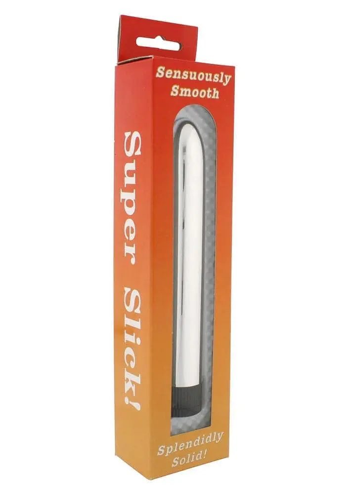 Вібратор Seven Creations Super Slick пластиковий, 15,5 х2,5 см - фото 2