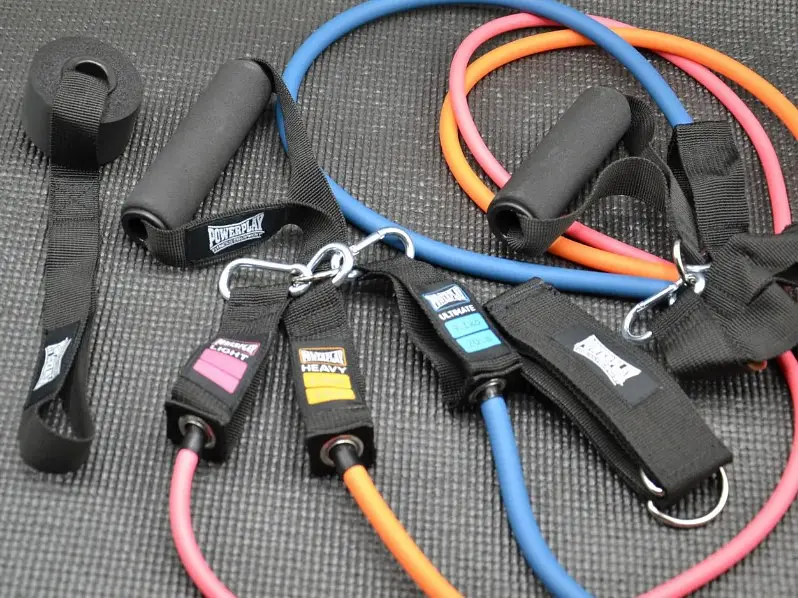 Набор трубчатых эспандеров PowerPlay PP-4101 Expander Tube Set 3 шт. (до 18,2 кг.) (PP-4101_3set) - фото 7