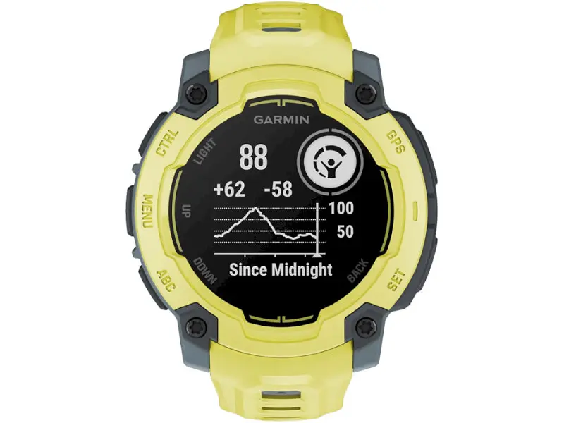 Смарт-годинник Garmin Instinct E 45mm Electric Lime with Electric Lime Band (010-02933-01) - фото 3