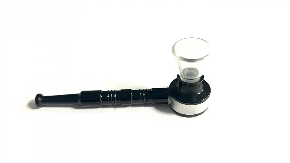 Люлька для куріння N12 Glass Aluminum (OSD-11) - фото 2