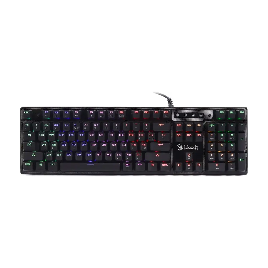Клавіатура A4Tech Bloody B750N USB Black (4711421966191)