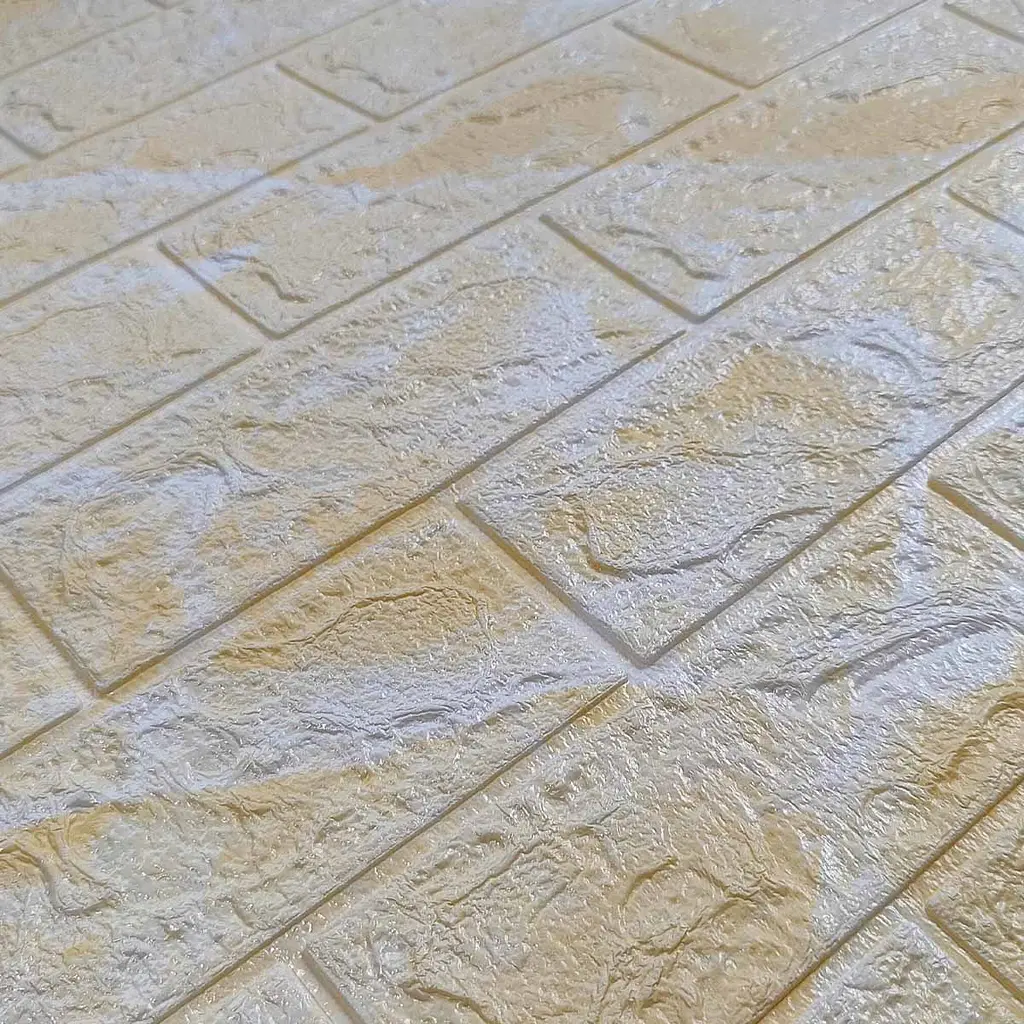 Самоклеюча декоративна 3D панель Loft Expert мармур капучино 700x770x3 мм - фото 4