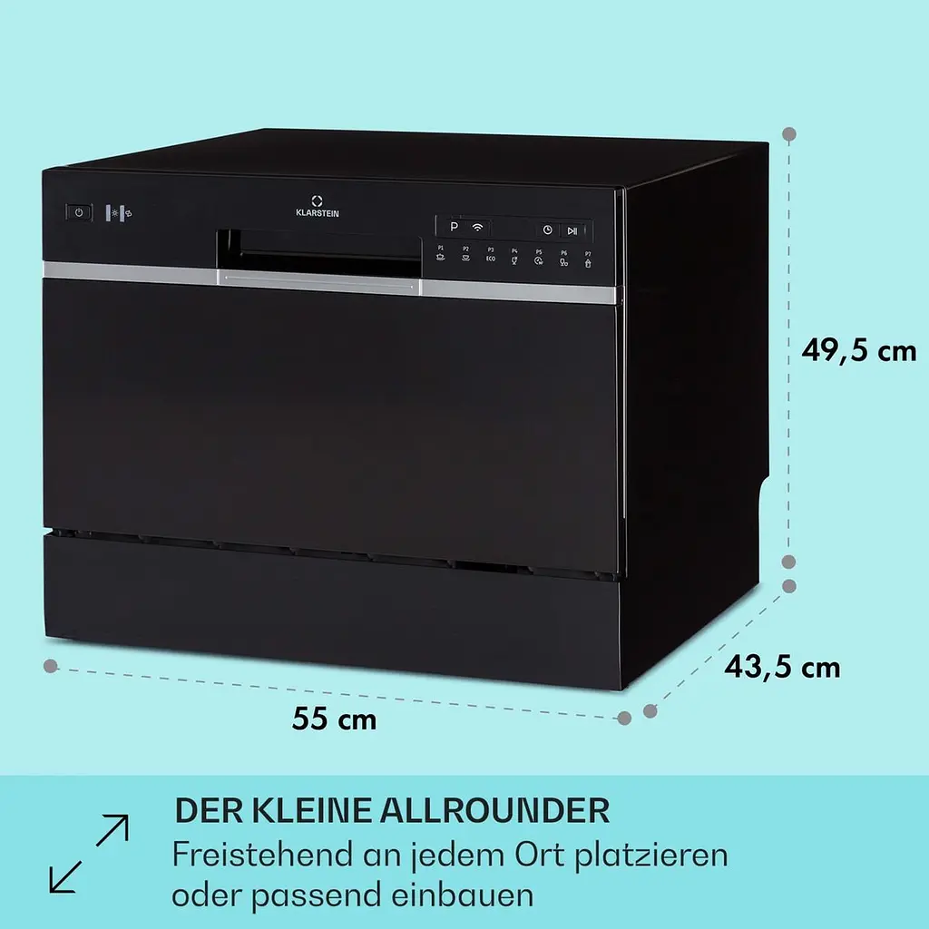 Посудомоечная машина Klarstein Amazonia 6 Smart (10041886) - фото 2