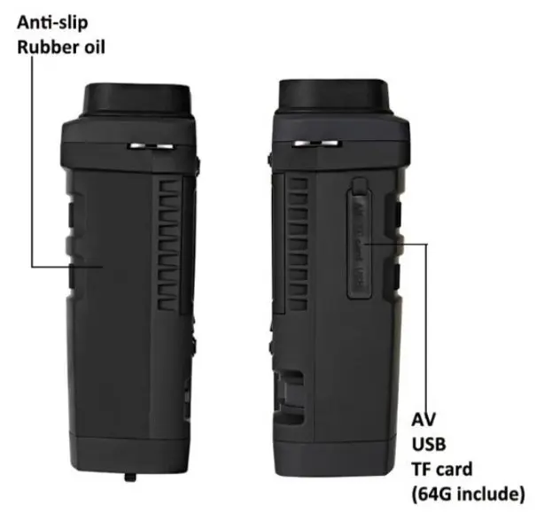 Прилад нічного бачення Widgameplus WG500B 1080P HD 10.8X31 Цифровий бінокль - фото 7