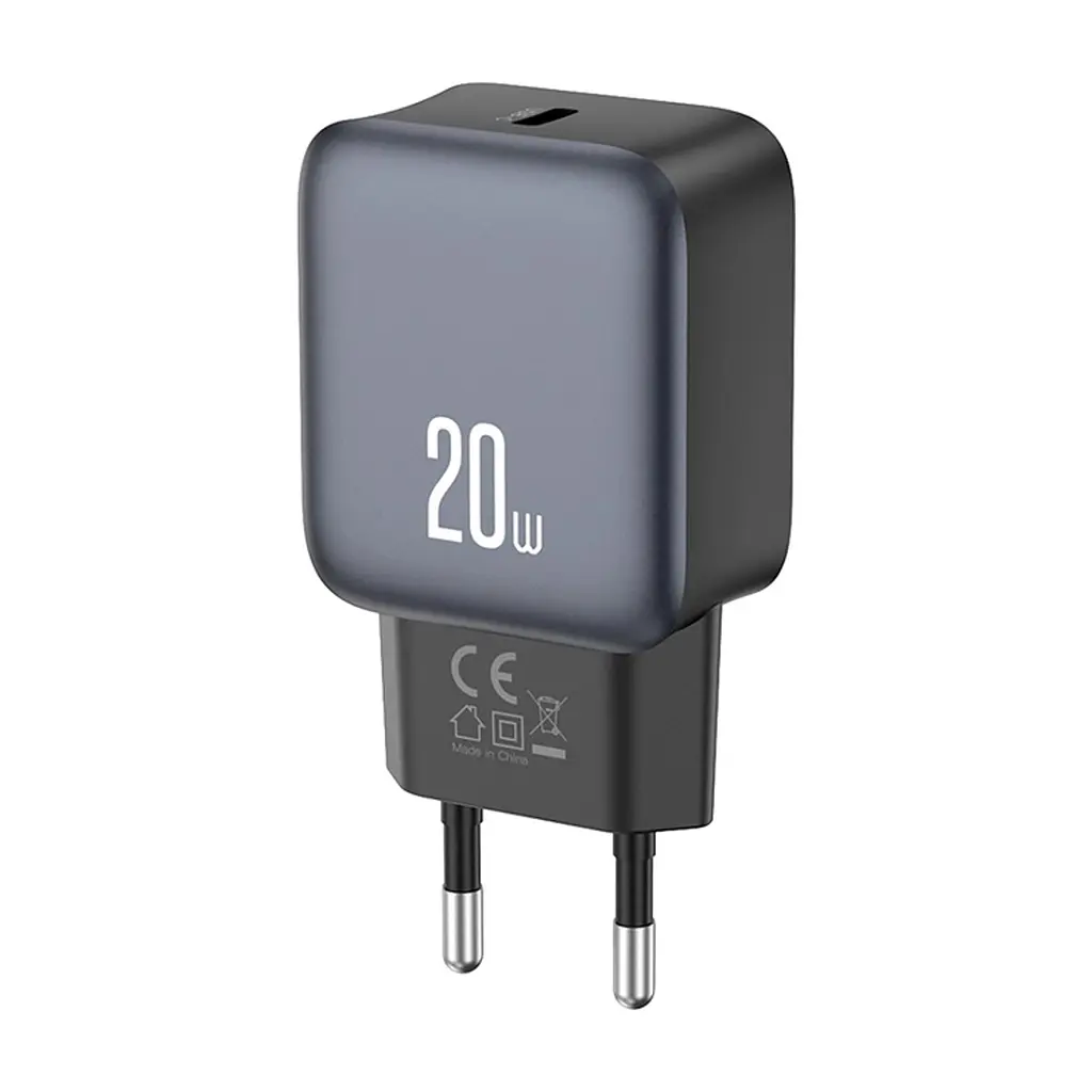 Зарядний пристрій XO USB-C PD20W Black (L153.black)