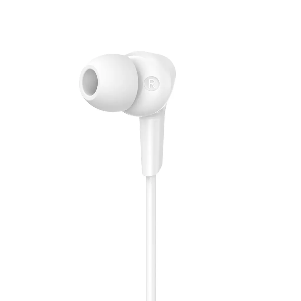 Вакуумні навушники з мікрофоном HAVIT E339C USB-C White HAVIT (28963-000) - фото 2