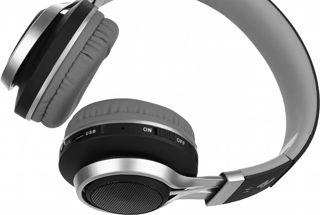 Навушники 2E V1 ComboWay ExtraBass Wireless Over-Ear Mic Black (2E-OEV1WBK) - фото 4