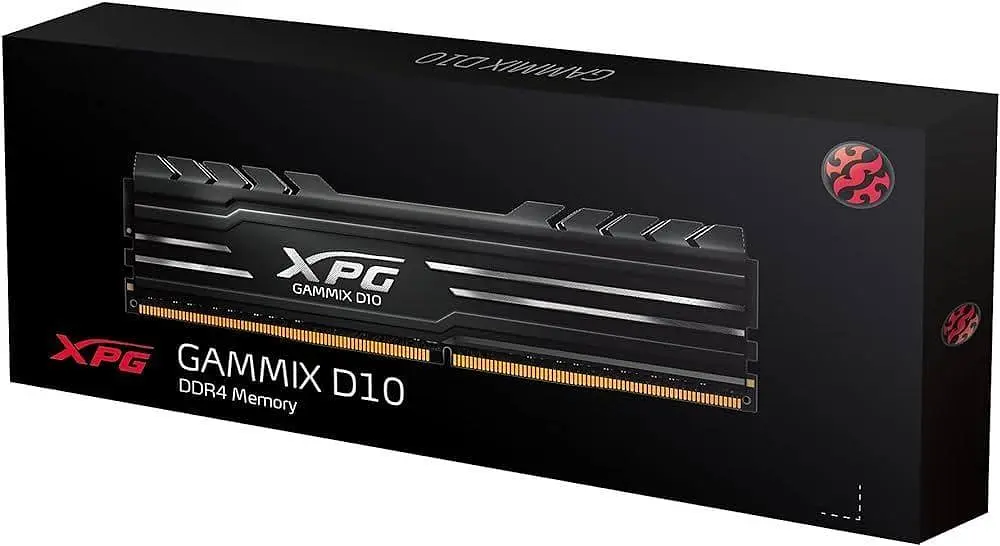 Модуль пам'яті Adata DDR4 16Gb XPG GAMMIX D10 3200MHz (AX4U3200316G16A-SB10) Б/в - фото 2
