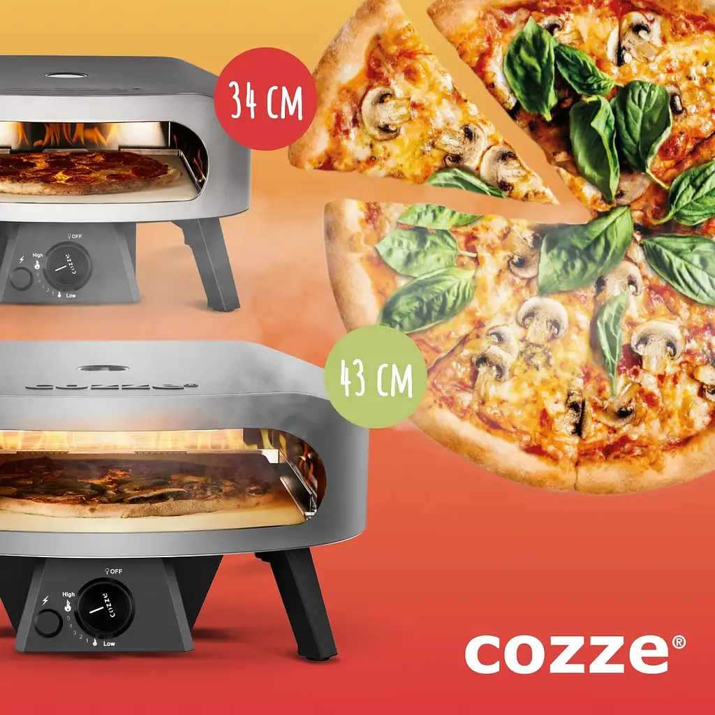 Мультифункціональна газова піч для піци Cozze 17 Classic з каменем для випічки (90432) - фото 4
