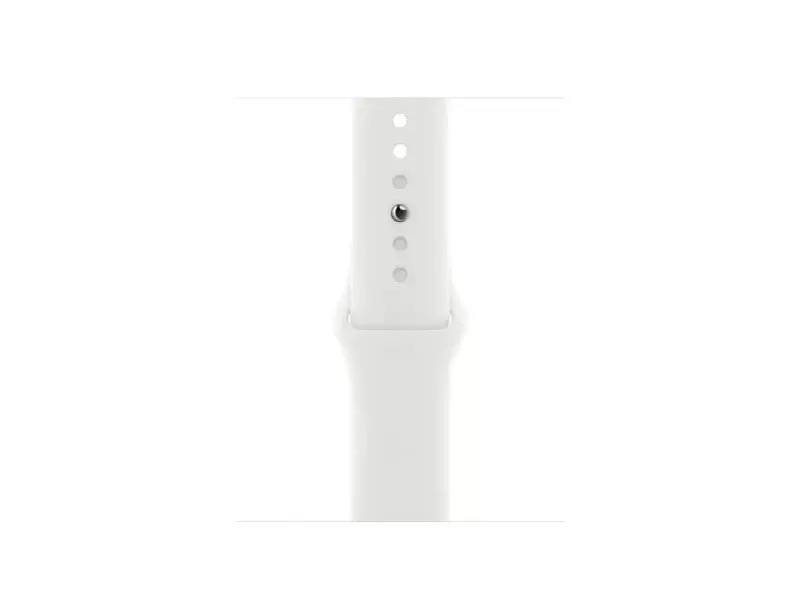 Смарт-годинник Apple Watch Series 8 GPS + Cellular 45mm Silver Aluminum Case with White S. Band (MP4J3) - фото 3