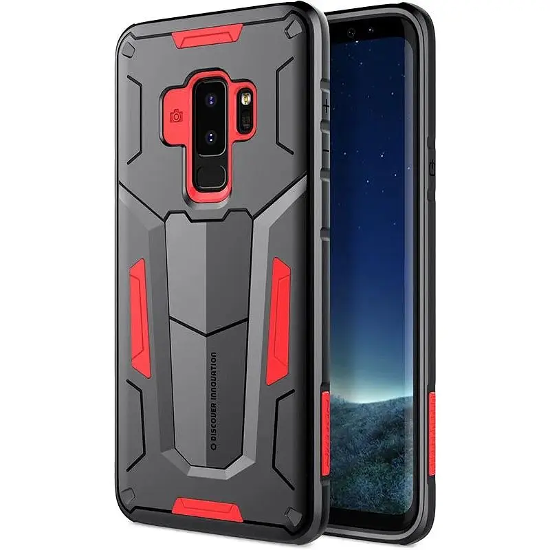 Чохол-накладка Nillkin Defender Case II Samsung Galaxy S9+ Red - фото 7