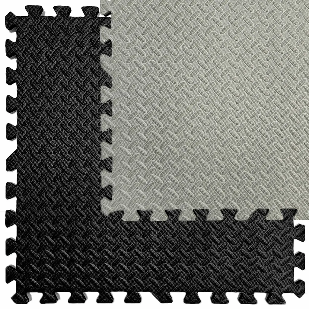Підлогове двостороннє покриття GREY та BLACK 60*60cm*2cm (D) SW-00001843 - фото 6