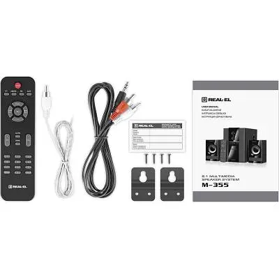 Акустична система REAL-EL M-355 Black (EL121300015) - фото 10
