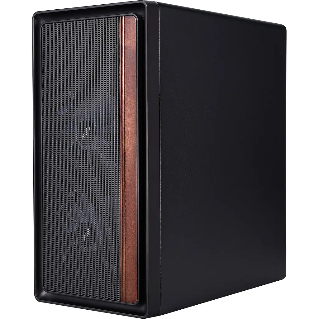 Корпус 1stPlayer WD1-BK-3F1 Black (WD1-BK-3F1) Без БП - фото 9