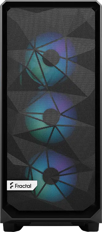 Корпус Fractal Design Meshify 2 Compact Lite RGB Black (FD-C-MEL2C-05) - фото 2