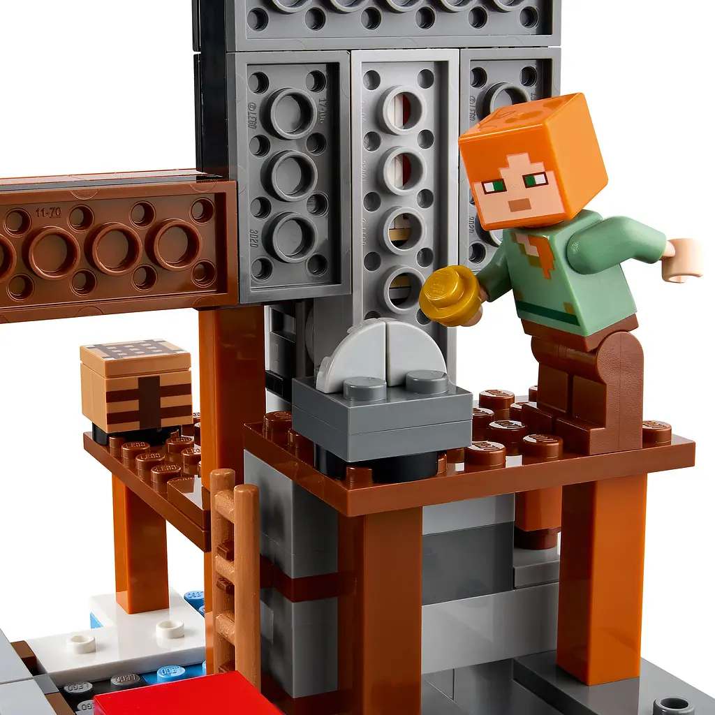 Конструктор LEGO Minecraft Шахта Кирка 530 деталей (21277) - фото 9