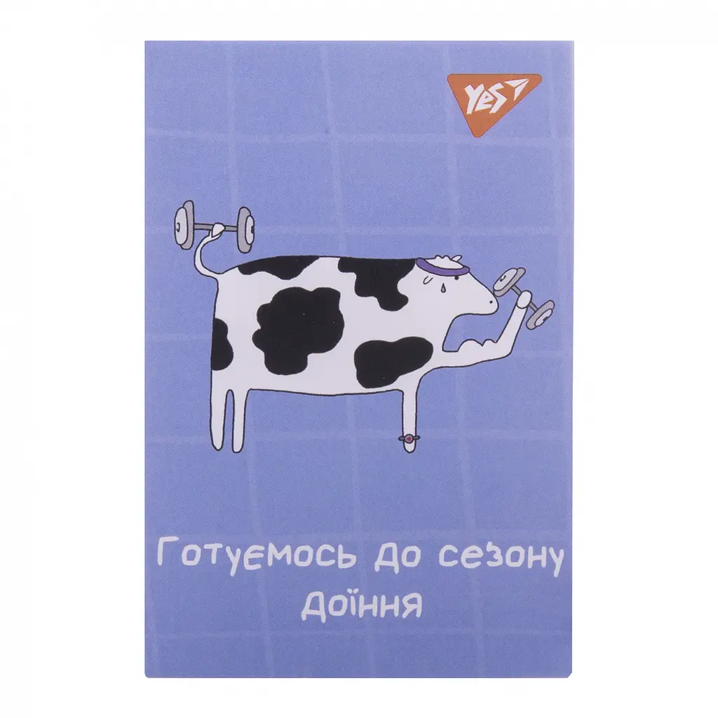 Блокнот Yes Таємне життя корів А7 48 аркушів клітинка 1 шт. в асортименті (152098) - фото 4