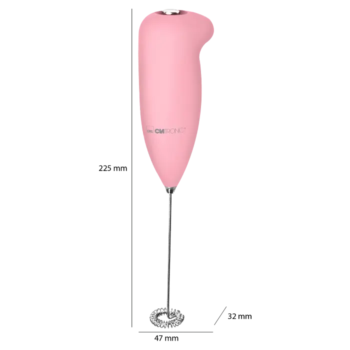 Вспениватель молока, пеносбиватель Clatronic MS 3089 (капучинатор, нержавеющая сталь, компактный) - фото 2