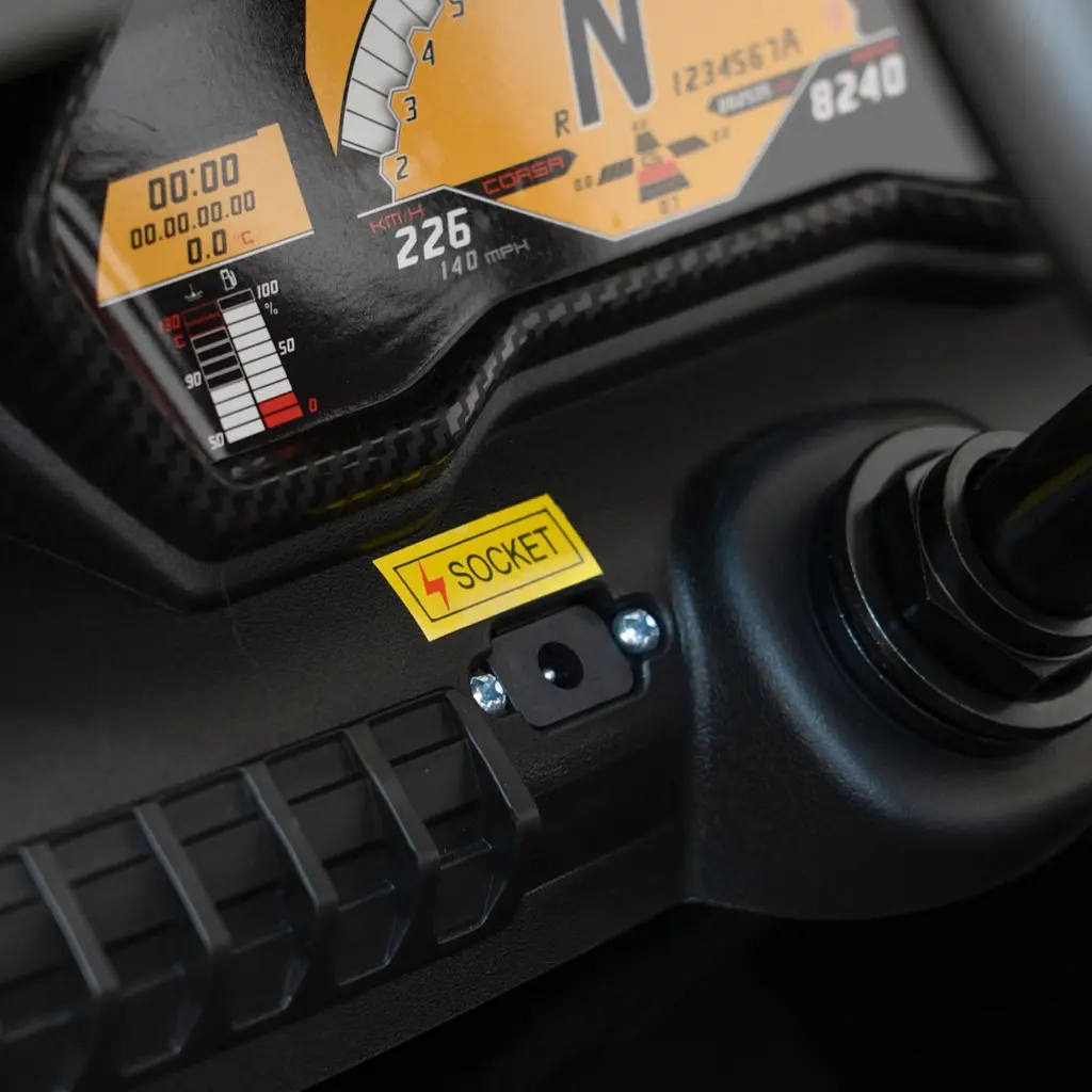 Електромобіль Ramiz Lamborghini Aventador SV 24 В, чорний (PA.A8803.STRONG.SZA) - фото 20