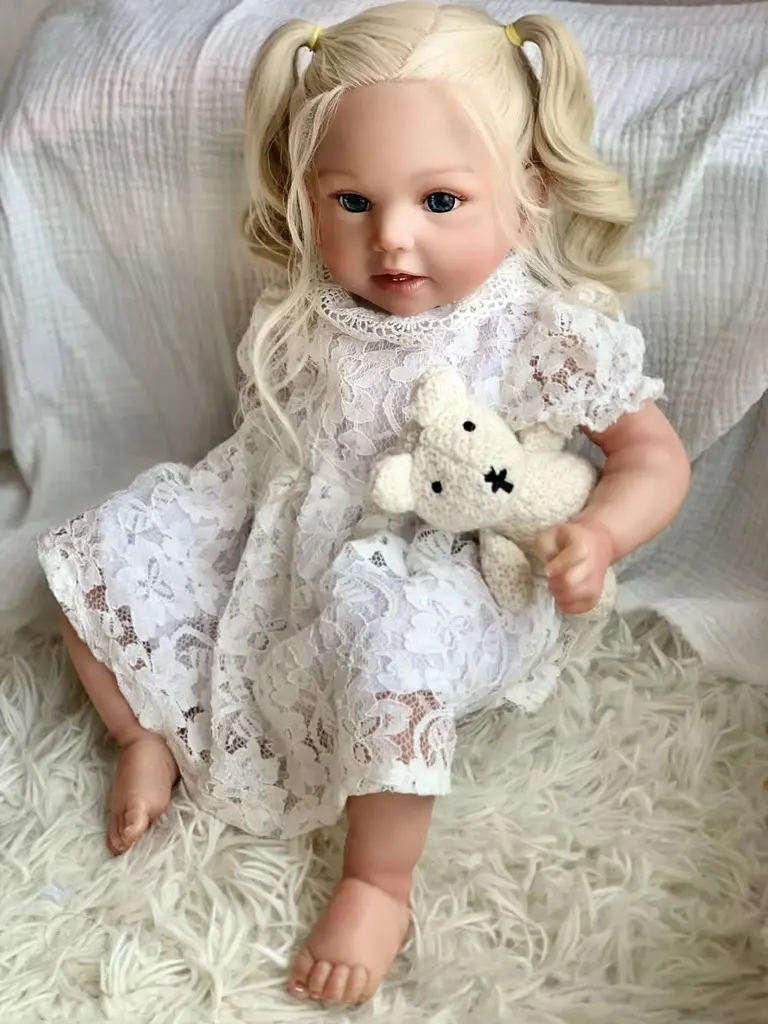 Силіконова колекційна лялька реборн reborn дівчина ніколь Reborn Dolls det0018826