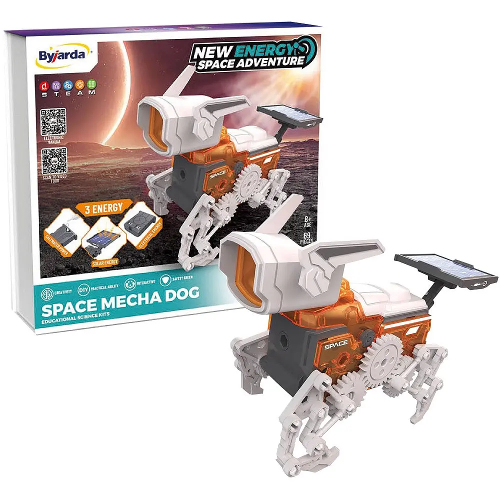 Конструктор на Сонячних батареях Робопос Space Mecha Dog - фото 2