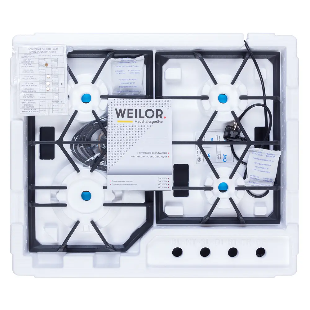 Поверхня газова на металі WEILOR GM W 604 BL - фото 11