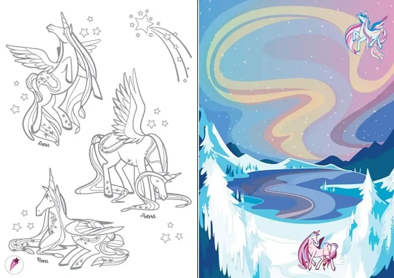 Розмальовка Transfer Activity Book Unicorns - Hannah Watson, англ. мова (9781474950930) - фото 4