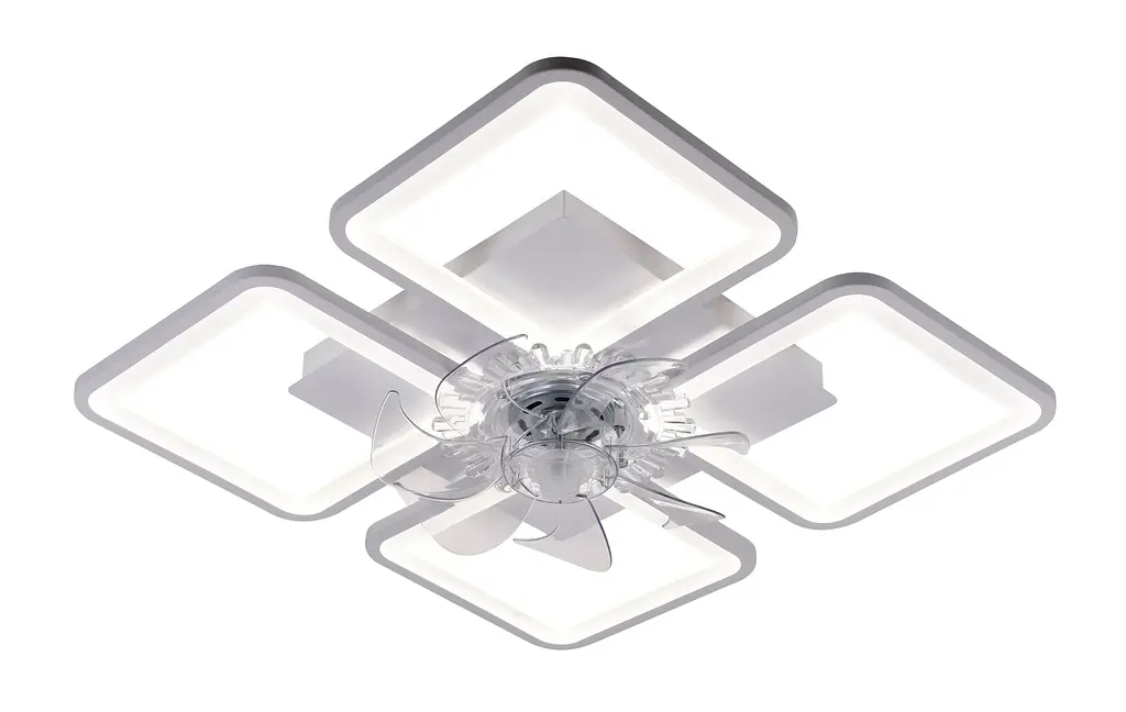Стельовий світильник-вентилятор YZD5007-Fan (Білий) - фото 3