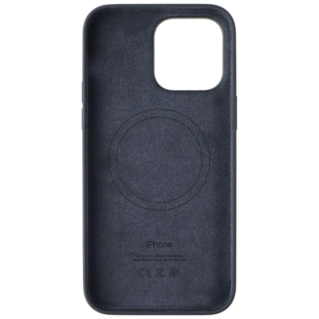Оригінальний силіконовий чохол для iPhone 14 Pro Max (6.7") Apple Silicone Case MagSafe Midnight MPTP3ZE/A - фото 8