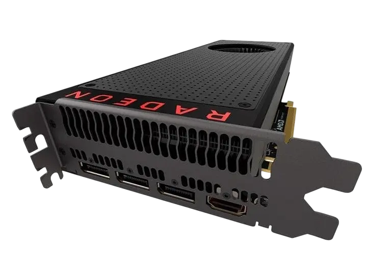 Видеокарта AMD Radeon RX Vega 64 8GB Gigabyte (GV-RXVEGA64-8GD-B) Б/У - фото 3