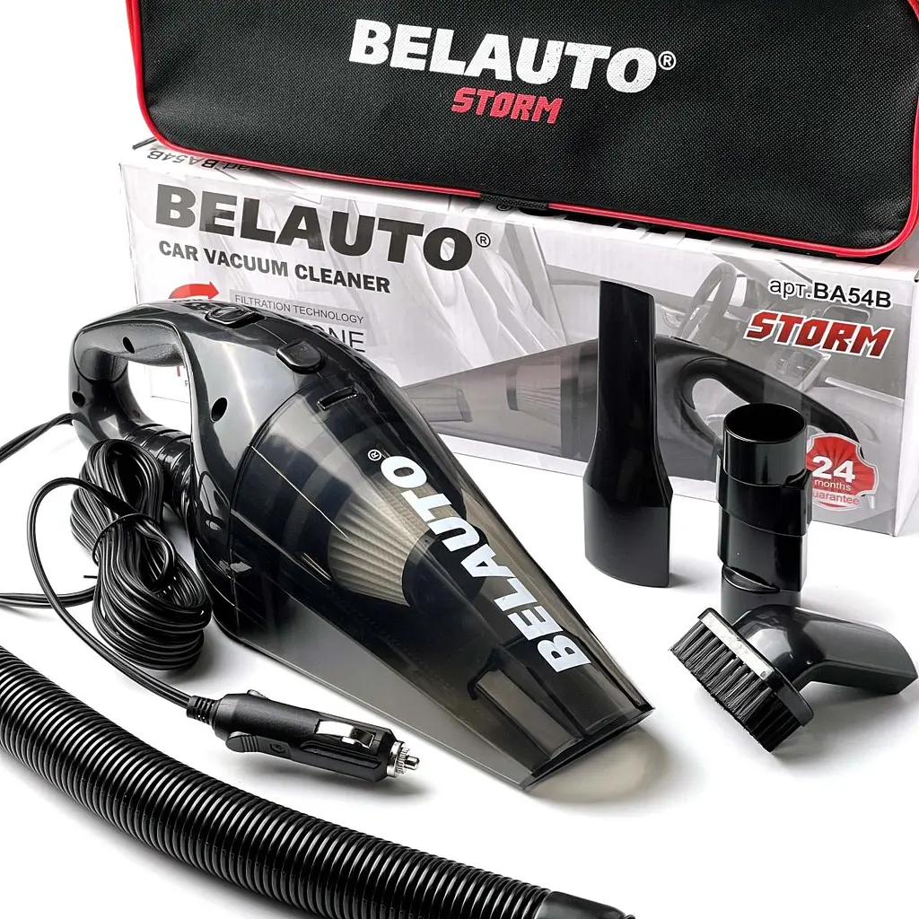 Автопилосос BELAUTO Шторм 110 Вт сухе і вологе прибирання (BA54B) - фото 5