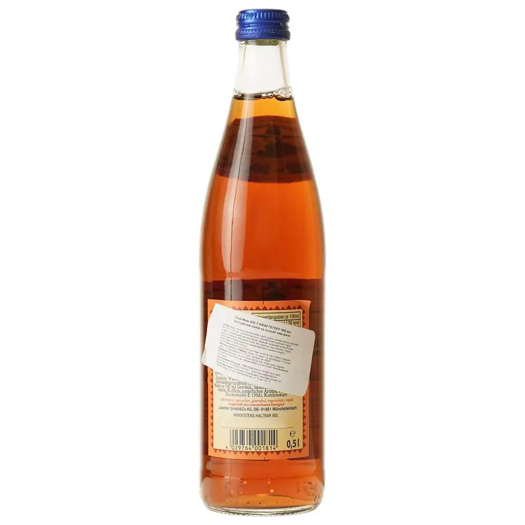 Напиток безалкогольный Club-Mate Kraftstoff Ice-T 0.5 л - фото 3