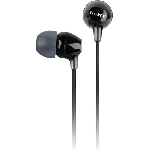 Навушники MDR-EX15AP, Black, Mini jack 3.5 мм, мікрофон Sony teh0027965