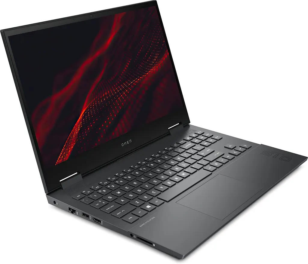 Ноутбук HP OMEN 15-en1000ru 15.6FHD IPS 144Hz/AMD R5 5600H/8/512F/NVD3060-6/DOS/Silver (422M7EA) - фото 2