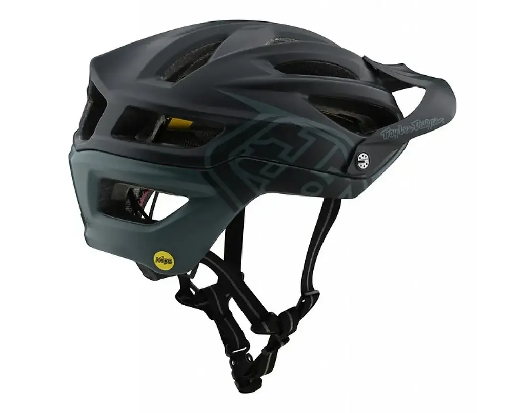Велошлем Troy Lee Designs A2 Mips Decoy Grey/Green XL/XXL (1106-191485035) - фото 2