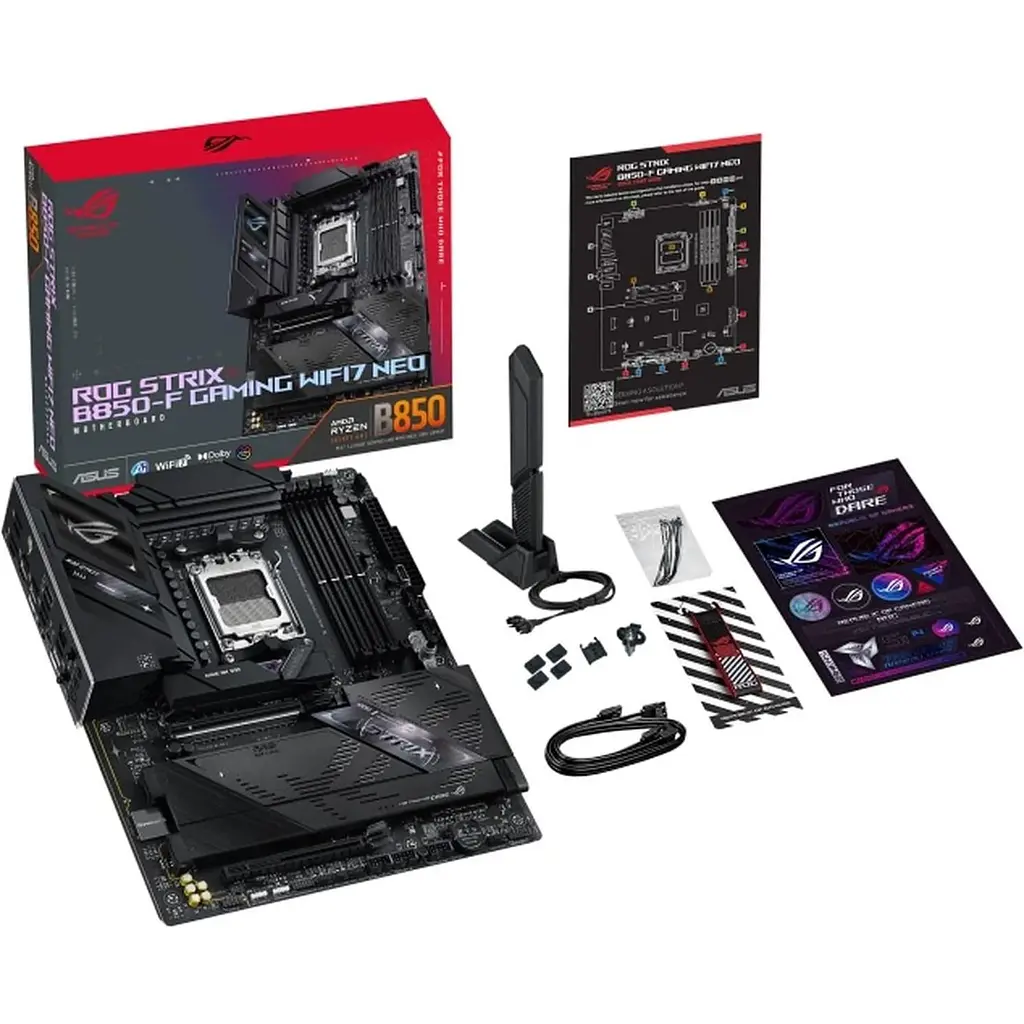 Материнська плата ASUS ROG STRIX B850-F GAMING WIFI7 NEO (ROG STRIX B850-F GAMING WIFI7 NEO) (Socket AM5, AMD B850, ATX) - фото 11