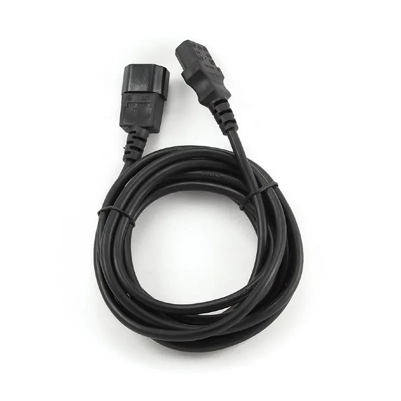 Кабель силовий Cablexpert PC-189-VDE-5M (С13-С14), VDE, чорний, 5м - фото 2