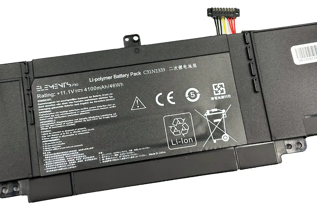 Акумулятор для Asus ZenBook U303L UX303LN Q302L Q302LA TP300L TP300LA TP300LJ 11.31V 4400 mAh (C31N1339-3S1P-4400) - фото 5