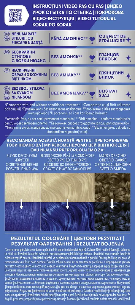Фарба для волосся Schwarzkopf Live Ultra Brights 095 Electric Blue  - фото 2