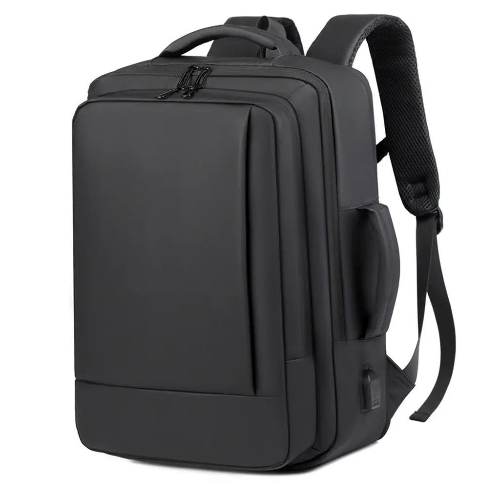 Чоловічий текстильний рюкзак Confident ATN01-2508A чорний - фото 6